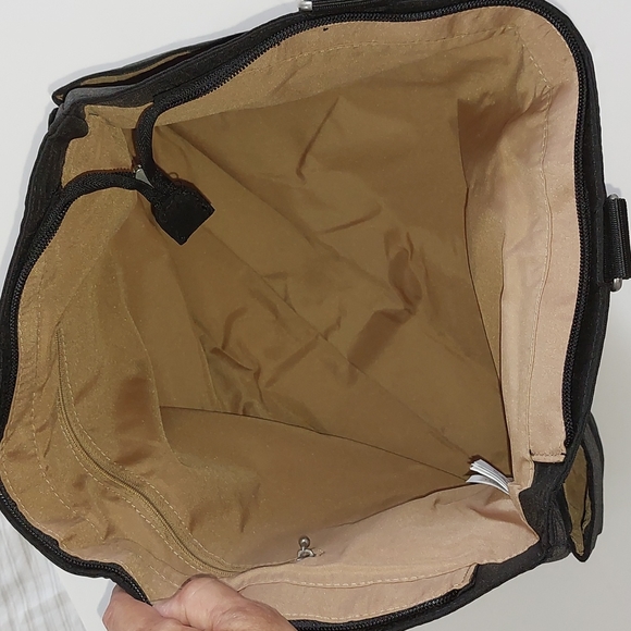 BAGGALLINI Black Hand Washable Tote - Picture 8 of 14